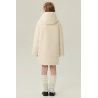 Authentic White Energy Goose With Hat Kid's Lamb Coat Elite Kids Online for Sale
