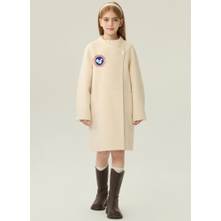 Fashion Pink Energy Goose Winter Kid's Wool Coat Elite Style Online for Sale