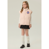 Original Cherry Pink Energy Goose With Hat Kid's Duck Down Vest Online for Sale