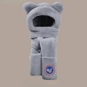 Original White Energy Goose Bear Scarf Glove Kid's Fur Hat Online for Sale