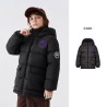 Authentic Light Green Energy Goose Snow Kid's Down Bread Coat Online for Sale