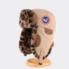 Original Outdoor Green Energy Goose Leopard Print Kid's Lei Feng Fur Hat Online for Sale