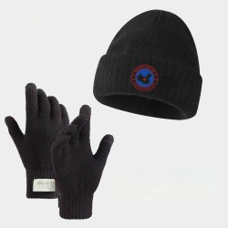 Original White Energy Goose Gloves Arctic Knit Beanie Men Hat Online for Sale