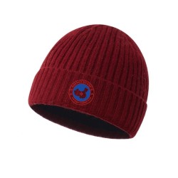 100% Wool Guarantee Camel Energy Goose Fleece Arctic Knit Beanie Men Wool Hat Online for Sale