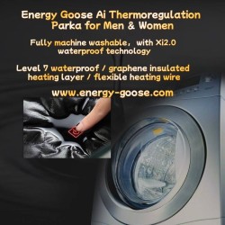 Original Graphite Energy Goose Women Smart Heating Ai Expedition Parka Online for Sale