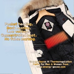 Original Black Energy Goose Men Smart Heating Ai Expedition Parka Online for Sale
