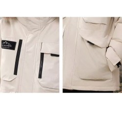 Original White Energy Goose Men Self Heating Ai Expedition Parka Online for Sale