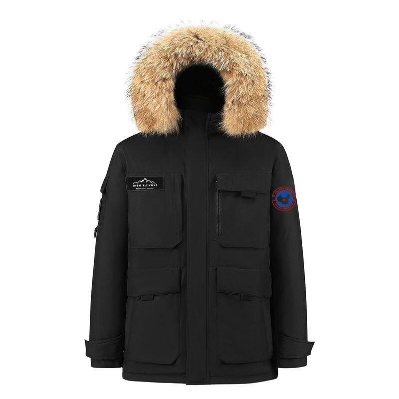 Original Black Energy Goose Men Self Heating Ai Expedition Parka Online for Sale