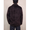 New Original Spain Merino Ume Purple Energy Goose Shearling Men Jacket Online