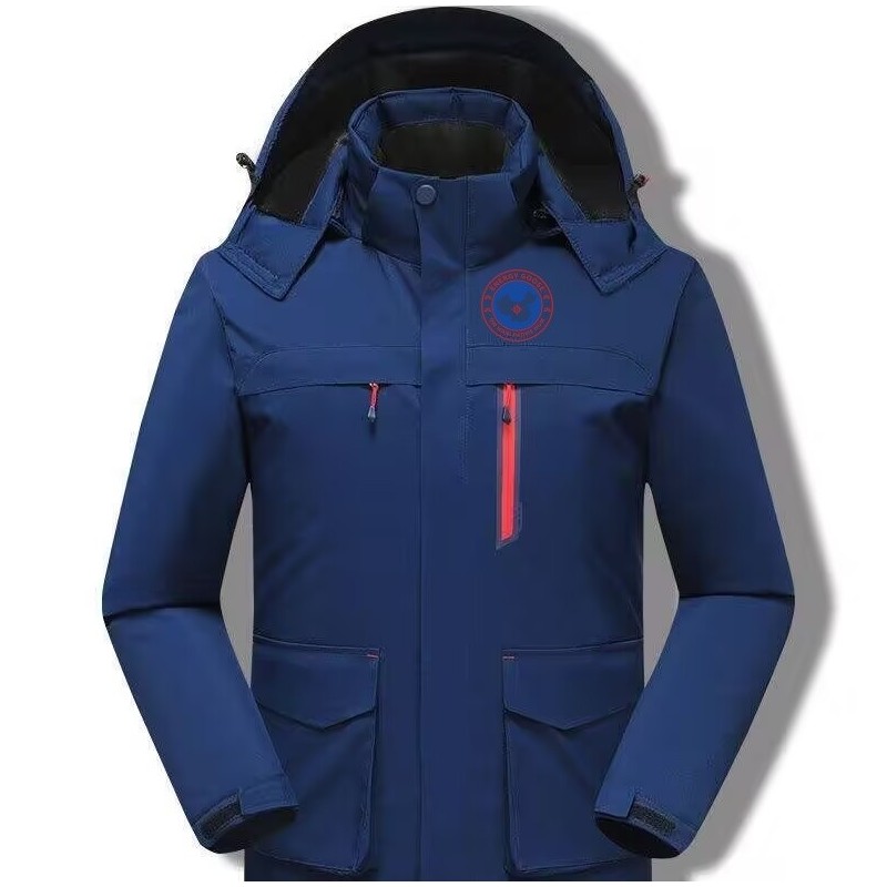 Original Navy Blue Energy Goose Women Outdoor USB Heating Winter Jacket Online for Sale
