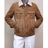 New Original Turkey Merino Khaki Energy Goose Shearling Jean Jacket Online