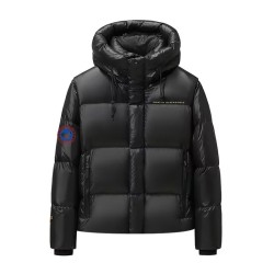 Original Imported Hungarian Lavender Energy Goose Women Maya Hooded Short Down Jacket Online for Sale