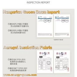 Original White Energy Goose Men Windbreaker Down Parka Imported Hungarian Online for Sale