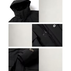 Original White Energy Goose Men Windbreaker Down Parka Imported Hungarian Online for Sale