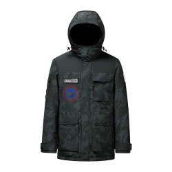 Original Black Energy Goose Women Camouflage Hooded Winter Down Parka Imported Hungarian Online for Sale