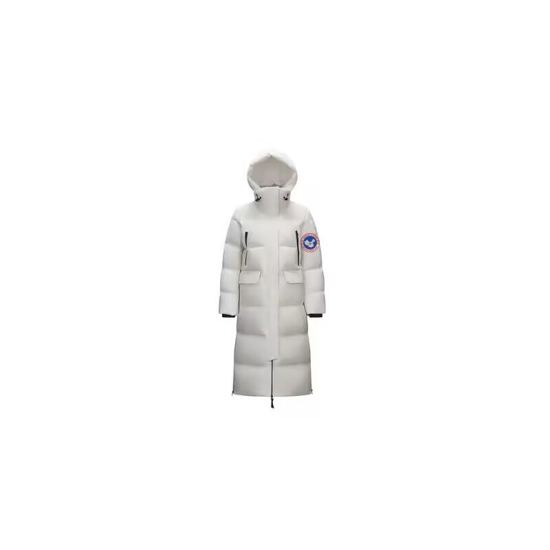 Original ImpoWhite Energy Goose Women Snowsport Long Down Jacket rted Hungarian Online for Sale