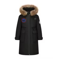 Original White Energy Goose Women Fur Hooded Expedition Long Parka Heritage Imported Hungarian Online for Sale