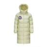 Original Camel Energy Goose Women Hooded Quilted Long Down Jacket Imported Hungarian Online for Sale