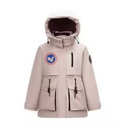 Original White Energy Goose Women Hooded Expedition Parka Imported Hungarian Online for Sale