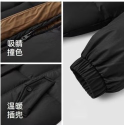 Original Coffee Energy Goose Women Hooded Long Down Coat Imported Hungarian Online for Sale