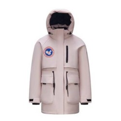 Original Pink Energy Goose Women Hooded Expedition Down Parka Imported Hungarian Online for Sale