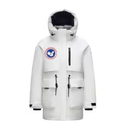 Original Pink Energy Goose Women Hooded Expedition Down Parka Imported Hungarian Online for Sale