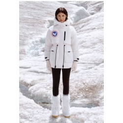 Original Pink Energy Goose Women Hooded Expedition Down Parka Imported Hungarian Online for Sale