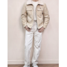 New Original Spain Merino Sandy Energy Goose A2 Shearling Men Jacket Online