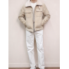 New Original Spain Merino Sandy Energy Goose A2 Shearling Men Jacket Online