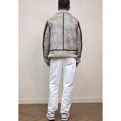 New Original Turkey Merino Gray Energy Goose A2 Shearling Men Jacket Online