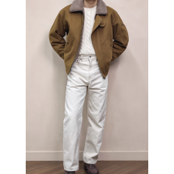 New Original Berber Fleece Khaki Energy Goose Shearling Jacket Online
