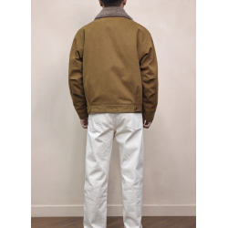 New Original Berber Fleece Khaki Energy Goose Shearling Jacket Online