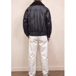 New Original Black Energy Goose Down A2 Shearling Men Jacket Online