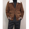 New Original Italy Rifugio Khaki Energy Goose A2 Suede Men Jacket Online