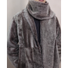 New Original England Spain Gray Merino Energy Goose Fur Jacket Online