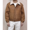 New Original Turkey Merino Khaki Energy Goose A2 Suede Jacket Online