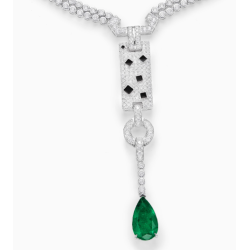 Original Emerald Energy Goose Pear Shape Gem Art Jewelset Online for Sale