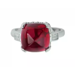 Original Ruby Red Energy Goose Box Gem Art Jewelset Online for Sale