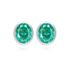 Original Malachite Green Energy Goose Oval Gem Art Jewelset Online for Sale