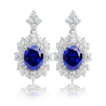 Original Sapphire Energy Goose Oval Diana Gem Art Jewelset Online for Sale