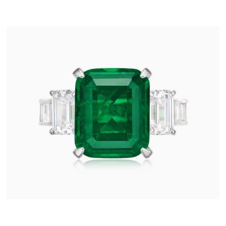 Energy Goose Classic Square Art Ring for Health & Harmony