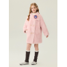 Authentic White Energy Goose Two Rows Mink Fur Kid's Coat Elite Style Online for Sale