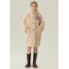 Authentic Pink Energy Goose Mink Fur With Hat Kid's Coat Elite Style Online for Sale