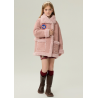 Authentic Pink Energy Goose Motorcycle Kid's Suede Coat Elite Kids A2 Flight Style Online for Sale