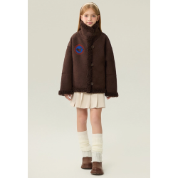 Authentic Classic Khaki Energy Goose Motorcycle Kid's Suede Jacket Elite Kids A2 Flight Style Online for Sale