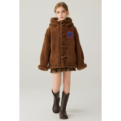 Authentic Burgundy Energy Goose Motorcycle Kid's Suede Jacket Elite Kids A2 Flight Style Online for Sale