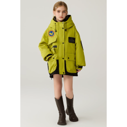 Authentic Green Energy Goose Parka Kid's Down Jacket Online for Sale