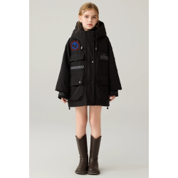 Authentic Black Energy Goose Parka Kid's Down Jacket Online for Sale