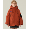 Authentic Orange Energy Goose Parka Winter Kid's Down Jacket Online for Sale