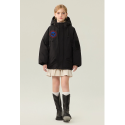 Authentic Black Energy Goose Parka Winter Kid's Down Jacket Online for Sale